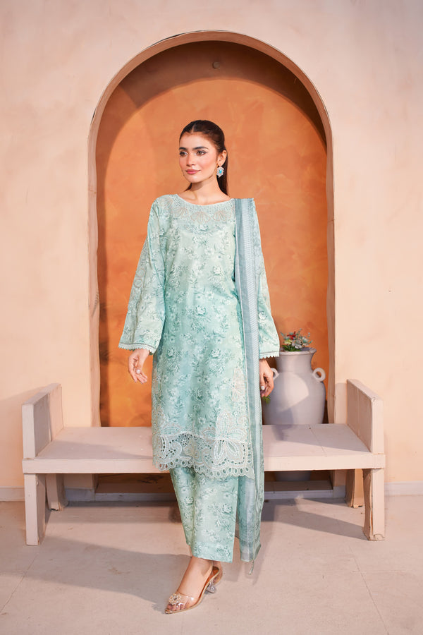 NOOR E HAYA PATCH EMBROIDERY 3PC